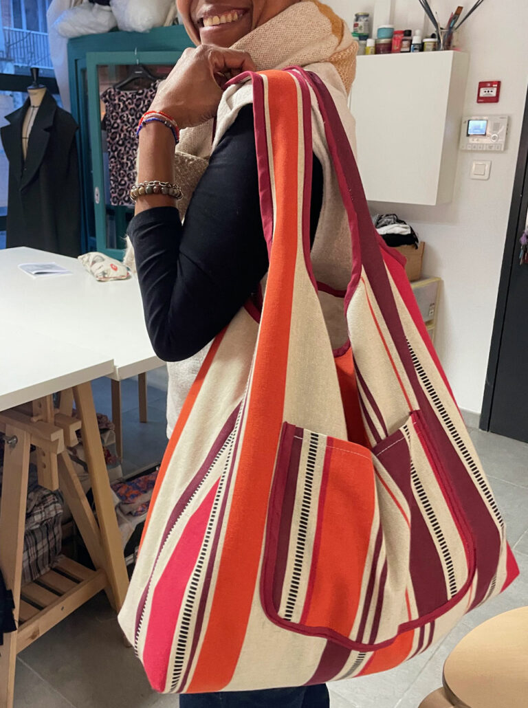 apprendre a coudre un sac cabas