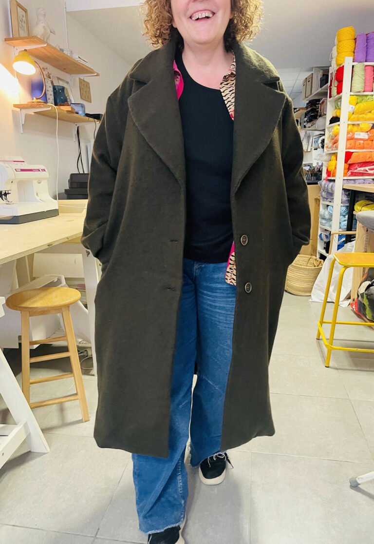 apprendre à coudre son manteau d hiver en cours de couture
